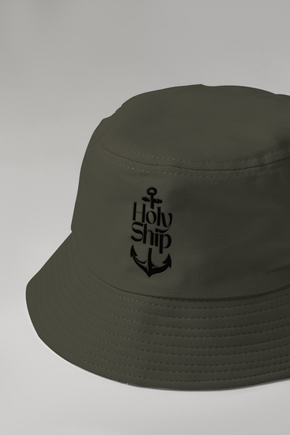 Fischermütze / Bucket Hat - Wendemütze (olivgrün)